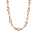 Sterling Silver Round Moissanite Bead Ball Designer Chain 22 Inch Mens Necklace PP 105-5/8 Cttw
