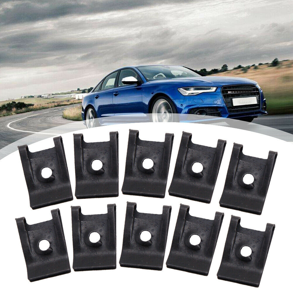 Spring Metal U-type Clip with Screw Car Bumper Fender Trim Panel Fasteners