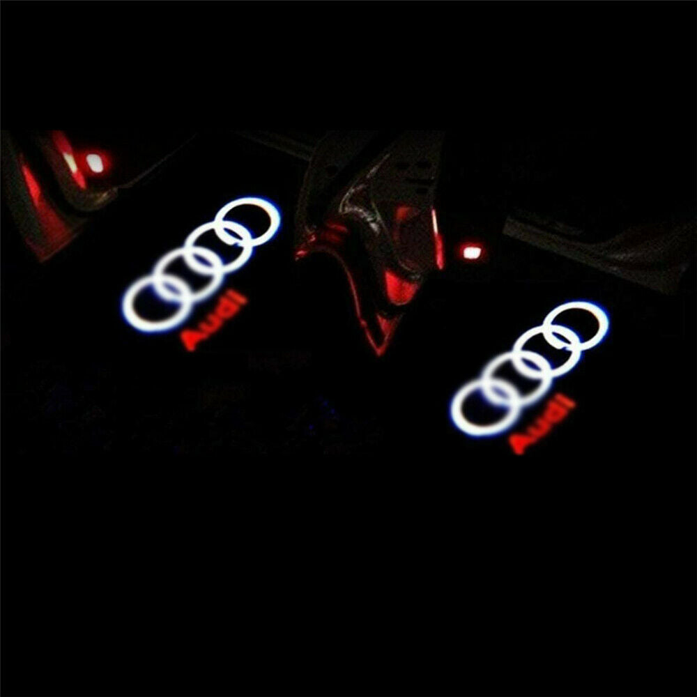 Car Door Courtesy Led Projector Logo Shadow Light For Audi A8-A6 A4 Q7 SQ5 P4