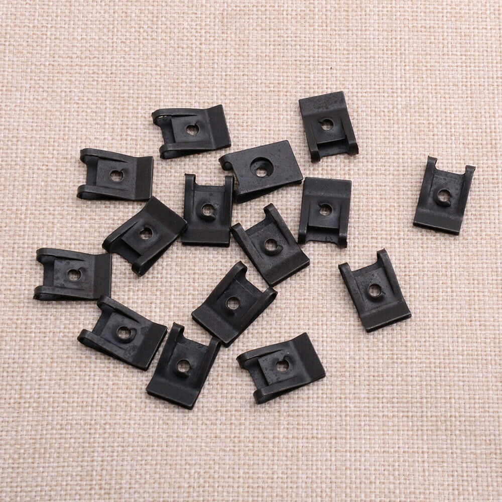 Spring Metal U-type Clip with Screw Car Bumper Fender Trim Panel Fasteners