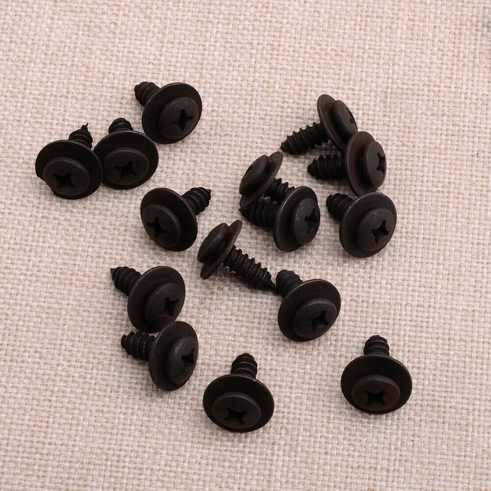 Spring Metal U-type Clip with Screw Car Bumper Fender Trim Panel Fasteners