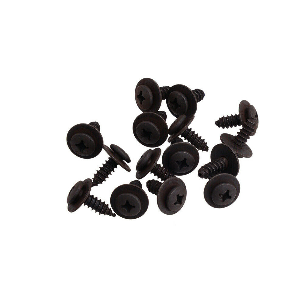 Spring Metal U-type Clip with Screw Car Bumper Fender Trim Panel Fasteners
