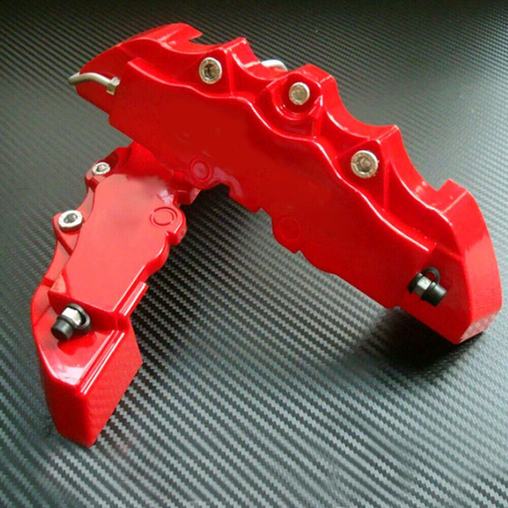 4*3D Disc Brake Caliper Car Covers Front & Rear Kit Universal Car Accessories