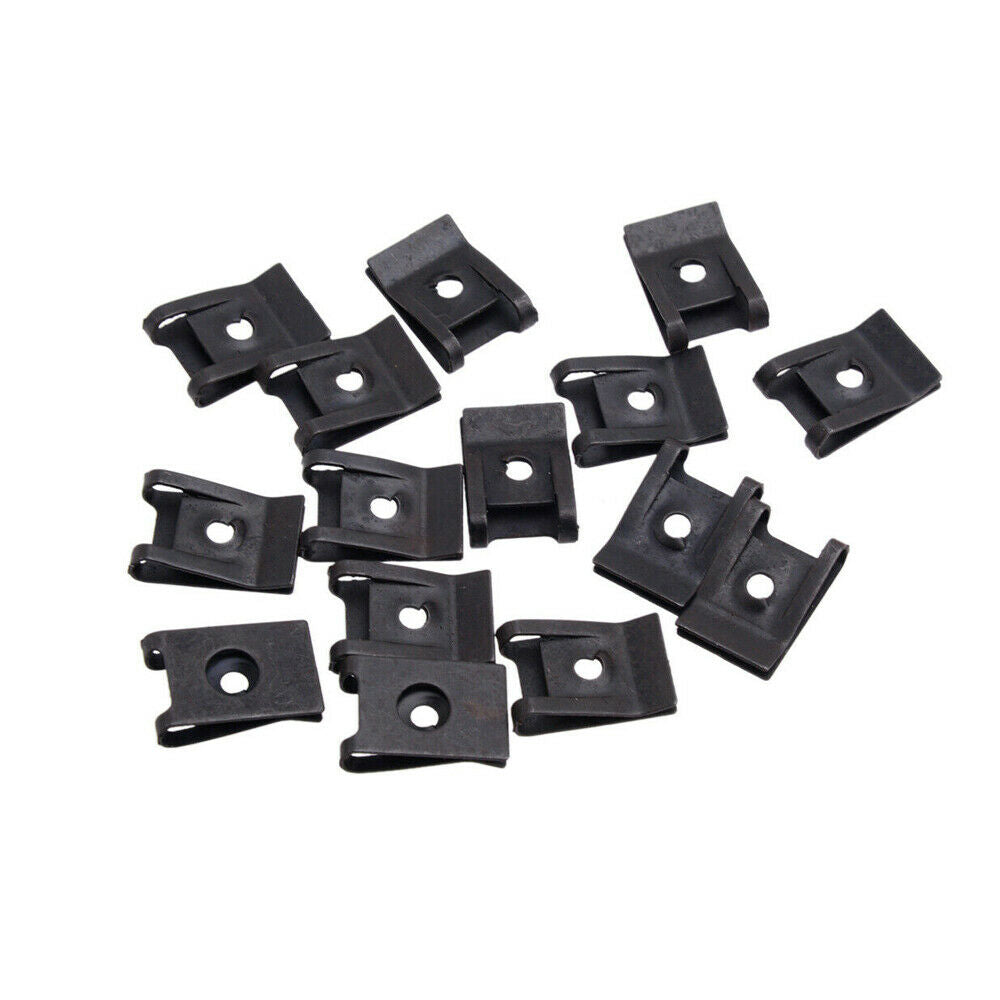 Spring Metal U-type Clip with Screw Car Bumper Fender Trim Panel Fasteners
